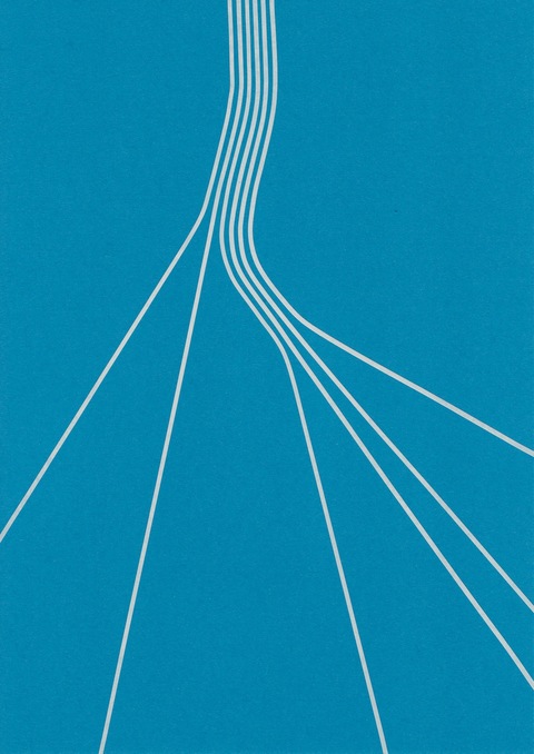 RICHARD CALDICOTT  Tape on paper