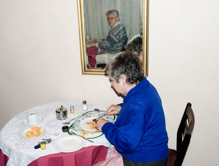 The Dining Room #1 RICHARD MARK DOBSON The Crest Hotel Lambda Chromogenic Print