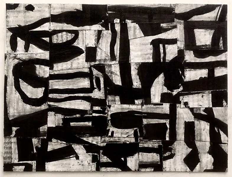 Down the Road Robert G. Edelman Art Consultant/Writer/Independent Curator Collages Ink, graphite, collage on paper