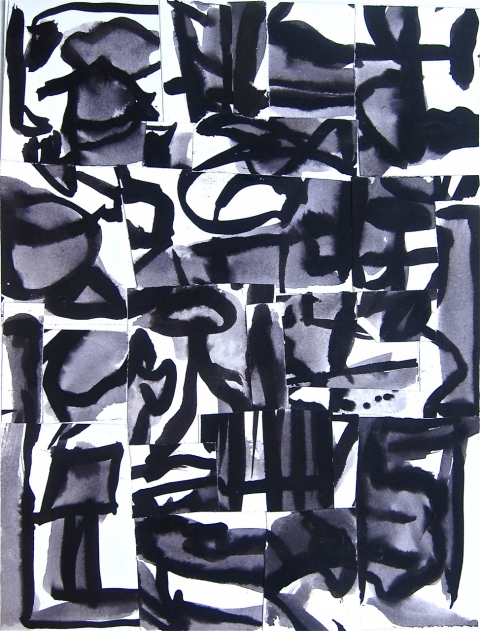 Gray Day Robert G. Edelman Art Consultant/Writer/Independent Curator Collages Ink, ink wash, collage on paper
