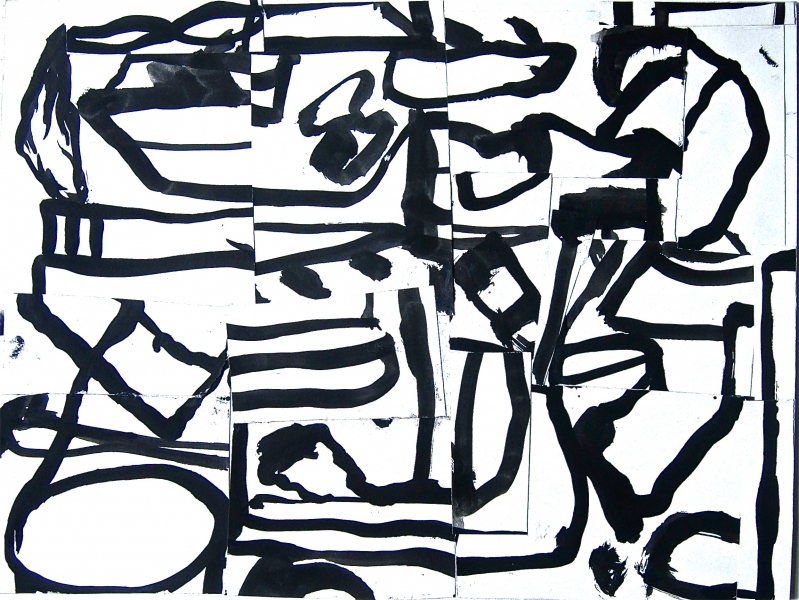 Encounter (homage to P.G.) Robert G. Edelman Art Consultant/Writer/Independent Curator Collages Ink, collage on paper