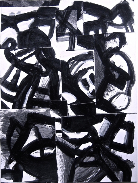 Introspective Robert G. Edelman Art Consultant/Writer/Independent Curator Collages Ink, collage on paper