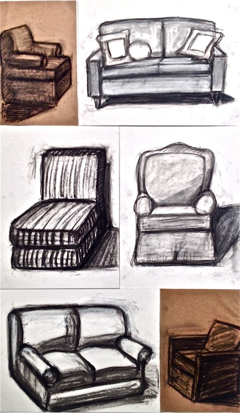 Seating Arrangement Robert G. Edelman Art Consultant/Writer/Independent Curator Works on paper oilstick, charcoal and pastel on paper
