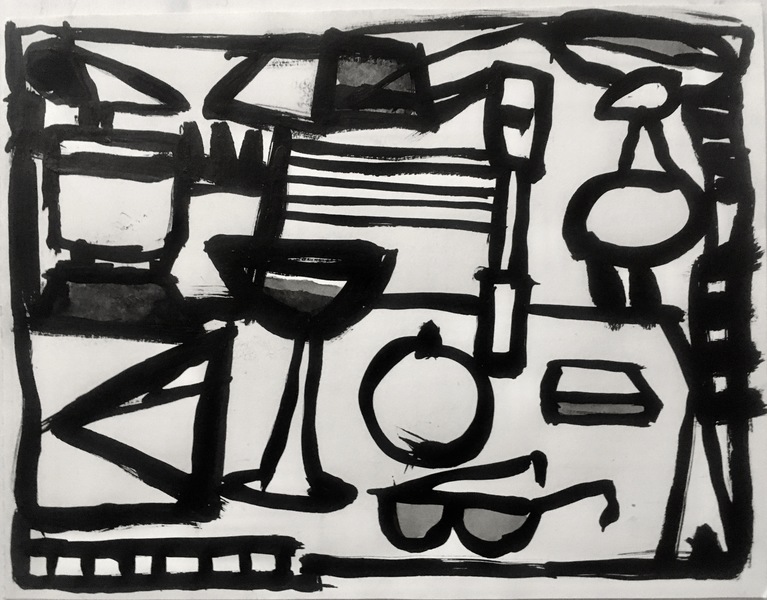 Table Top Robert G. Edelman Art Consultant/Writer/Independent Curator Works on paper Ink on paper