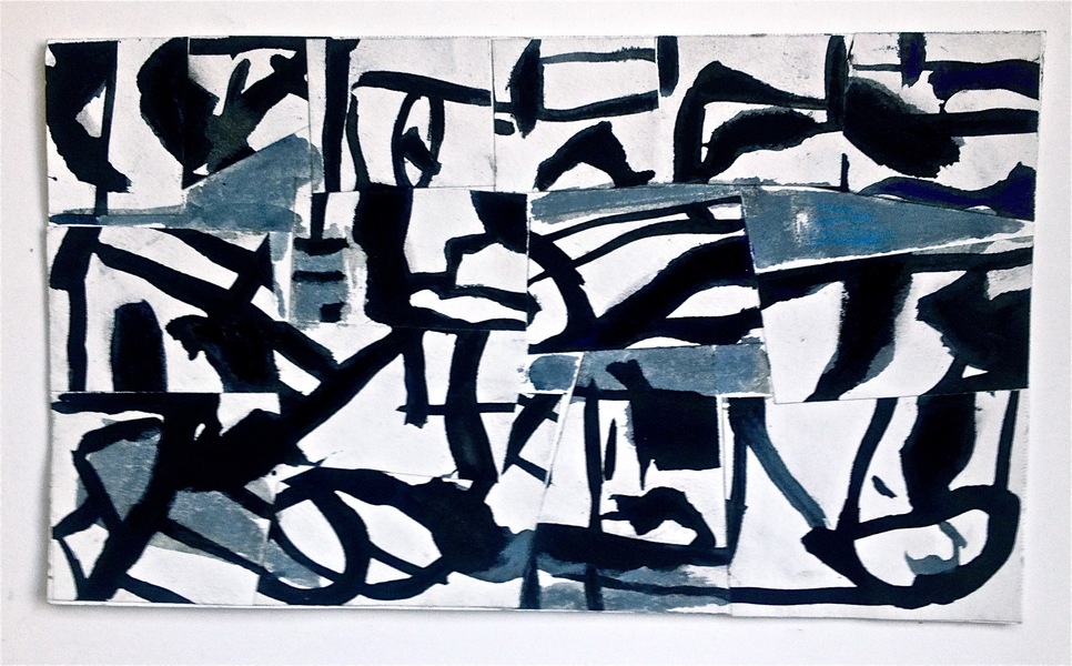 Just Over the Hill Robert G. Edelman Art Consultant/Writer/Independent Curator Collages Ink, colored pencil, collage on paper