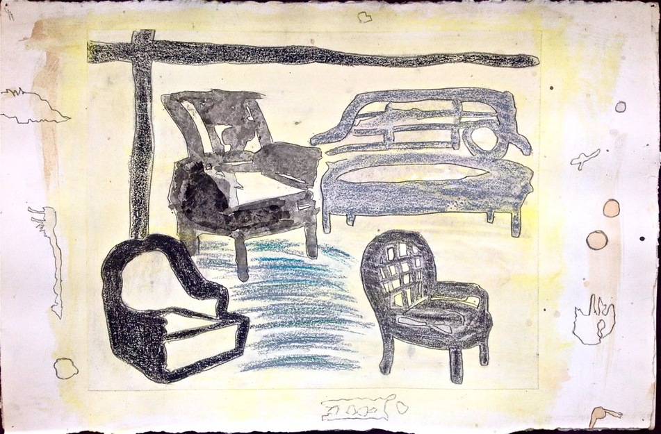 Chair Mix 1 Robert G. Edelman Art Consultant/Writer/Independent Curator Works on paper Watercolor, graphite, pastel, collage on paper