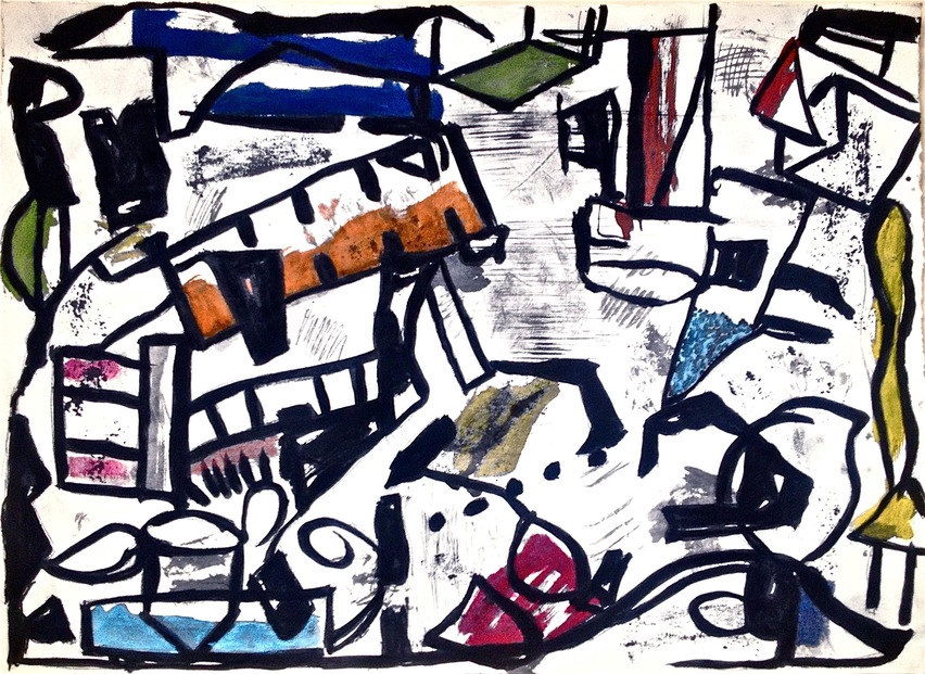 Inside Job Robert G. Edelman Art Consultant/Writer/Independent Curator Works on paper Ink, watercolor, pastel on paper