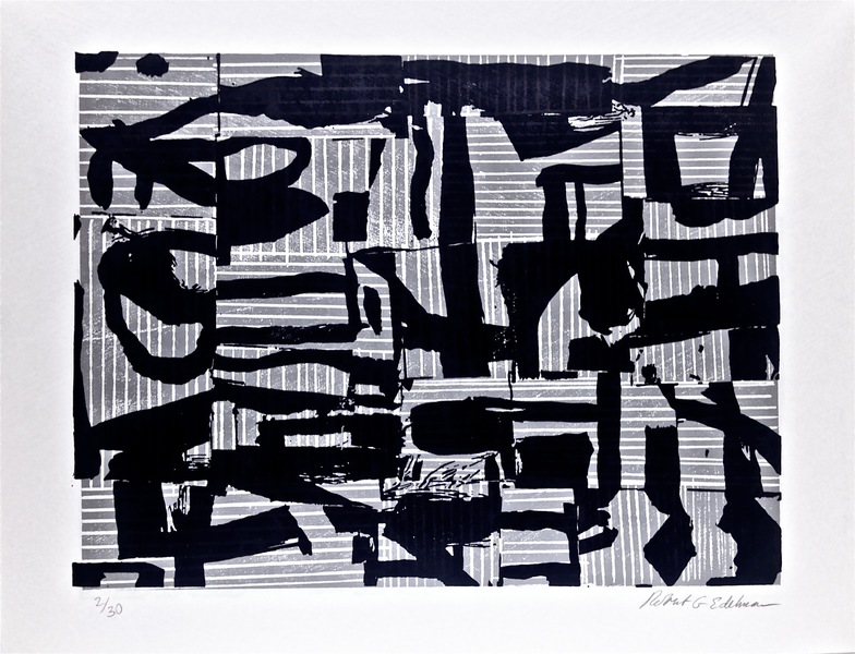 Five Fathoms 1 Robert G. Edelman Art Consultant/Writer/Independent Curator Prints Woodcut, printer's ink on handmade paper