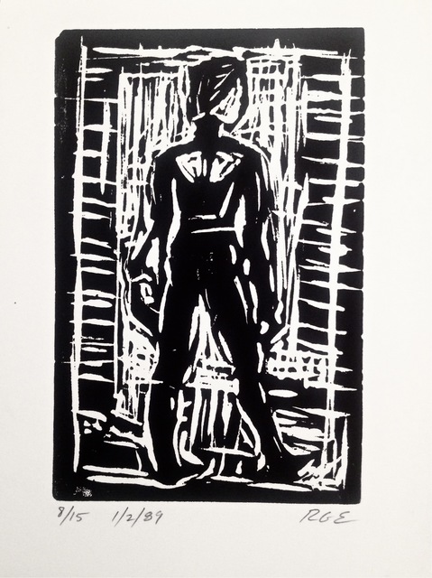 Untitled (Standing Figure) Robert G. Edelman Art Consultant/Writer/Independent Curator Prints Linocut on paper