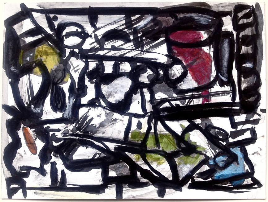 Subconscious Clutter Robert G. Edelman Art Consultant/Writer/Independent Curator Works on paper ink, charcoal, watercolor, pastel on paper