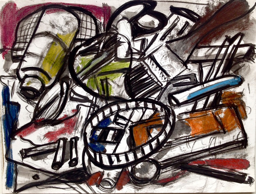Tools of the Trade Robert G. Edelman Art Consultant/Writer/Independent Curator Works on paper Ink, charcoal, watercolor, pastel on paper