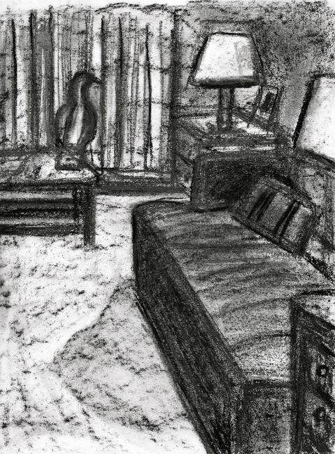 Dream Stuff Robert G. Edelman Art Consultant/Writer/Independent Curator Interiors Charcoal, graphite on paper