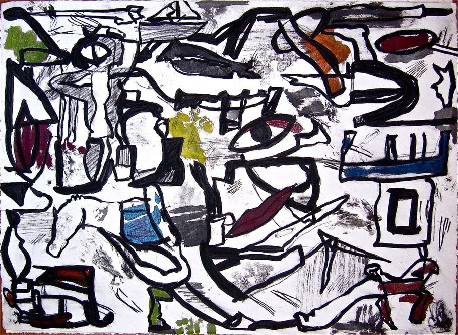 A Busy Day Robert G. Edelman Art Consultant/Writer/Independent Curator Works on paper charcoal, pastel, graphite on paper