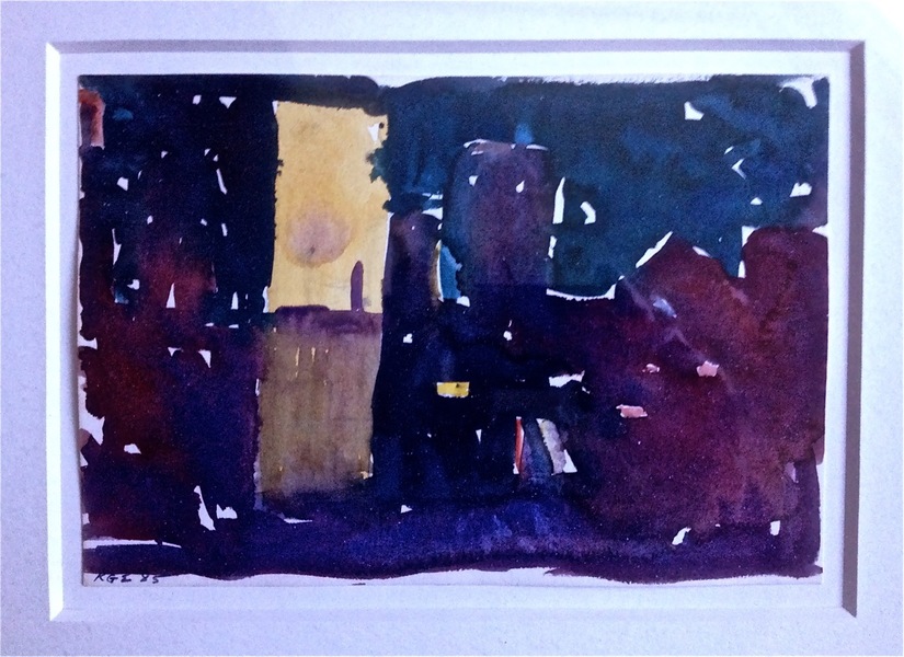 West 83rd, South View Robert G. Edelman Art Consultant/Writer/Independent Curator Works on paper watercolor on paper