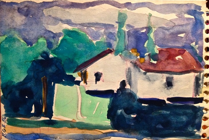Byrdcliffe Studios, Woodstock NY Robert G. Edelman Art Consultant/Writer/Independent Curator Works on paper watercolor, graphite on paper