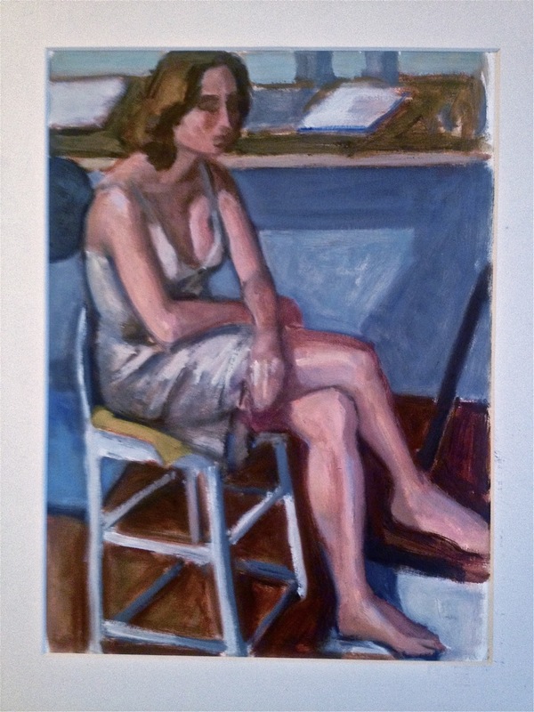Afternoon in the Studio Robert G. Edelman Art Consultant/Writer/Independent Curator Works on paper Oil, graphite on paper
