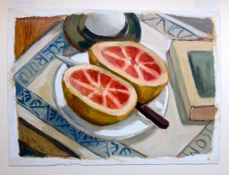 "And One Hardboiled Egg" Robert G. Edelman Art Consultant/Writer/Independent Curator Works on paper Oil, graphite on paper