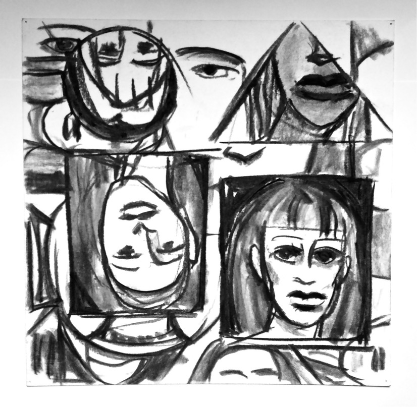 Selfie Clips Robert G. Edelman Art Consultant/Writer/Independent Curator Works on paper Charcoal on paper