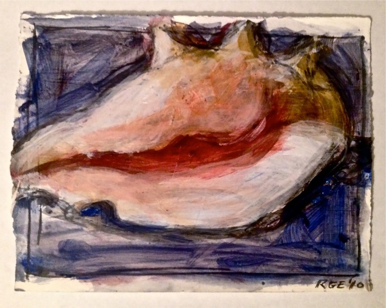 The Smiling Shell Robert G. Edelman Art Consultant/Writer/Independent Curator Works on paper Acrylic, graphite on paper