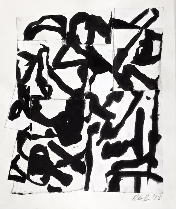 At a Distance Robert G. Edelman Art Consultant/Writer/Independent Curator Collages Ink, collage on paper