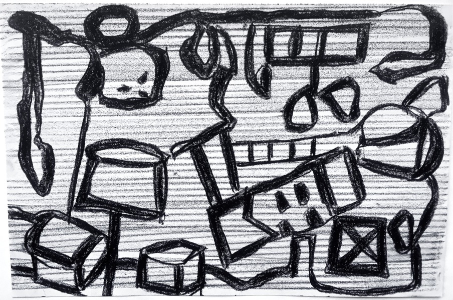 On the Loose Robert G. Edelman Art Consultant/Writer/Independent Curator Works on paper Charcoal, graphite on paper