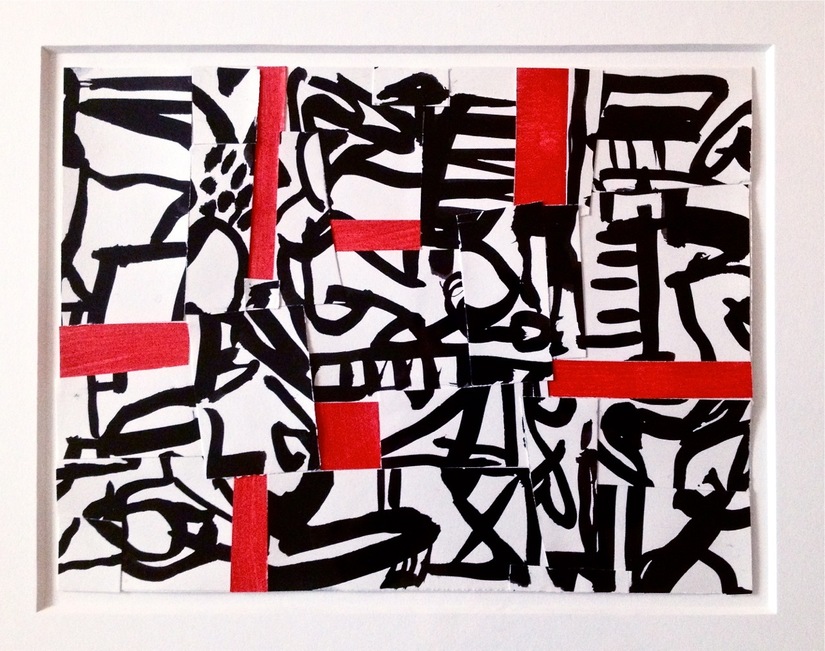 In or Out Robert G. Edelman Art Consultant/Writer/Independent Curator Collages Ink, gouache, collage on paper