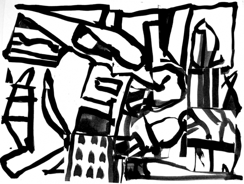 Renovation Robert G. Edelman Art Consultant/Writer/Independent Curator Collages ink, collage on paper