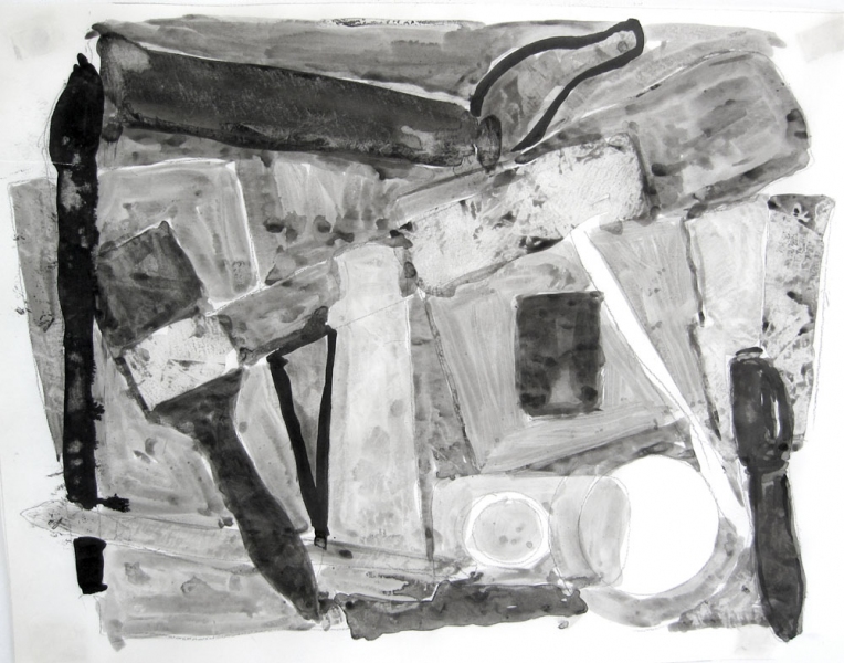 Work Table (homage to JJ) Robert G. Edelman Art Consultant/Writer/Independent Curator Works on paper ink on tracing paper