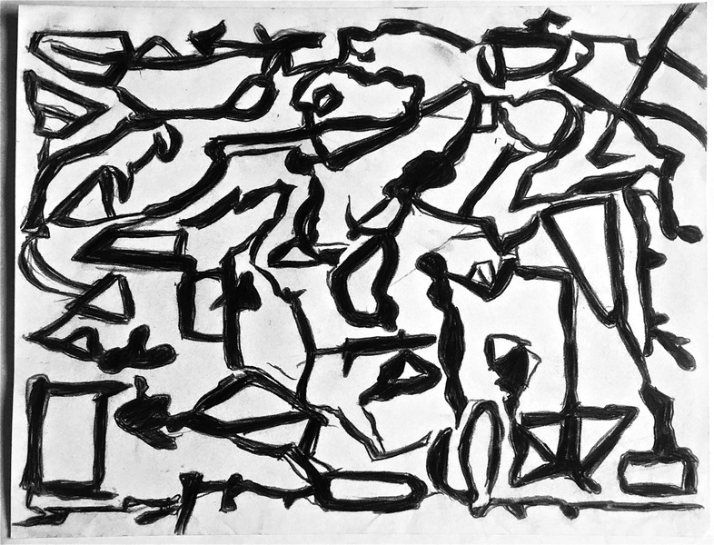 Rendezvous Robert G. Edelman Art Consultant/Writer/Independent Curator Works on paper graphite, charcoal on paper