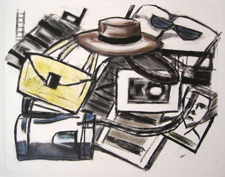 A Short Story Robert G. Edelman Art Consultant/Writer/Independent Curator Prints Monoprint - printer's ink, oil pastel on paper