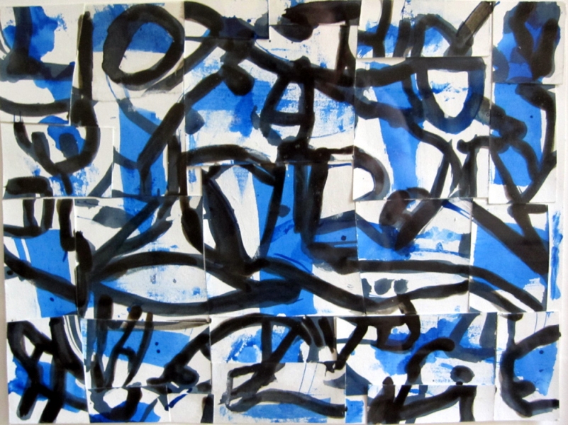 Evening Stroll Robert G. Edelman Art Consultant/Writer/Independent Curator Collages ink, collage on paper