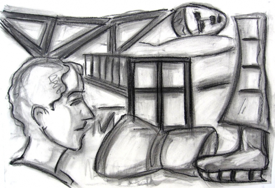 Daydreamer Robert G. Edelman Art Consultant/Writer/Independent Curator Works on paper charcoal, graphite on paper