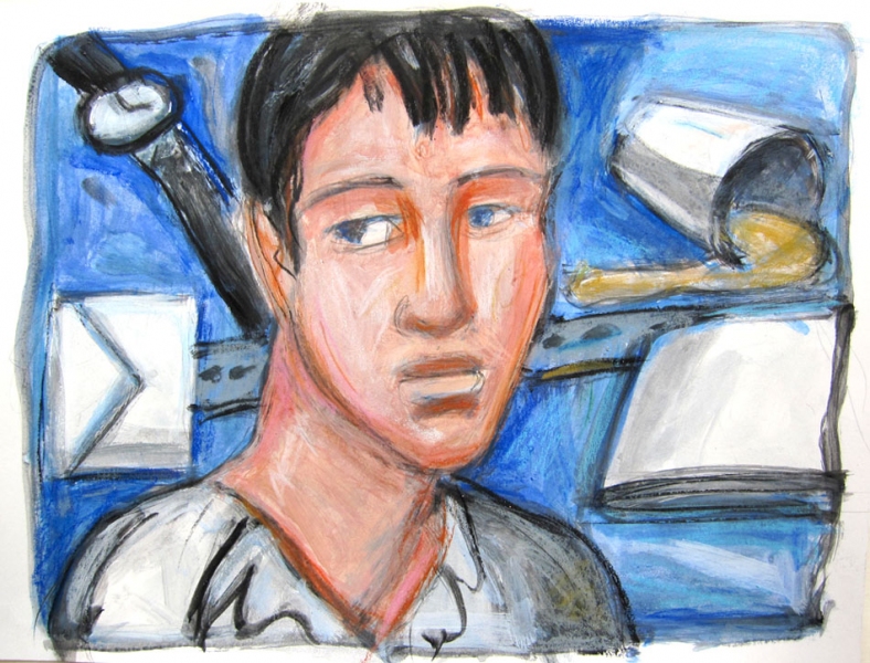 Recollection Robert G. Edelman Art Consultant/Writer/Independent Curator Works on paper acrylic, pastel and graphite on paper