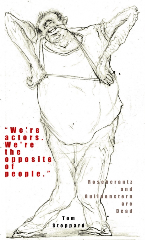 Stoppard Quote Drawing, photography and Print