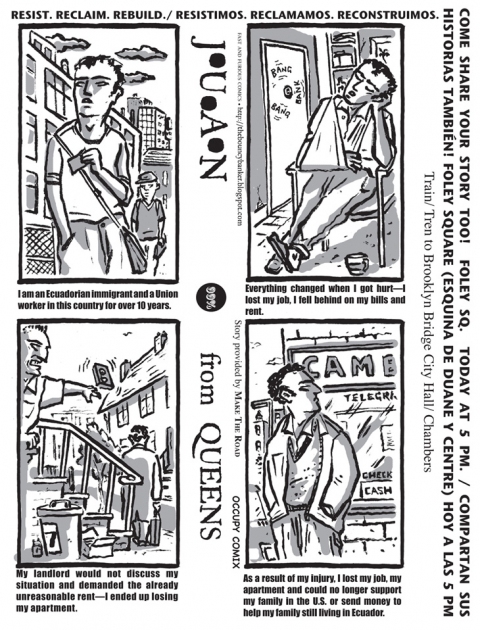 Juan From Queens FAST and FURIOUS Comics/Occupy Comix