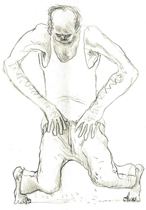 Weight Loss Drawing, photography and Print pencil
