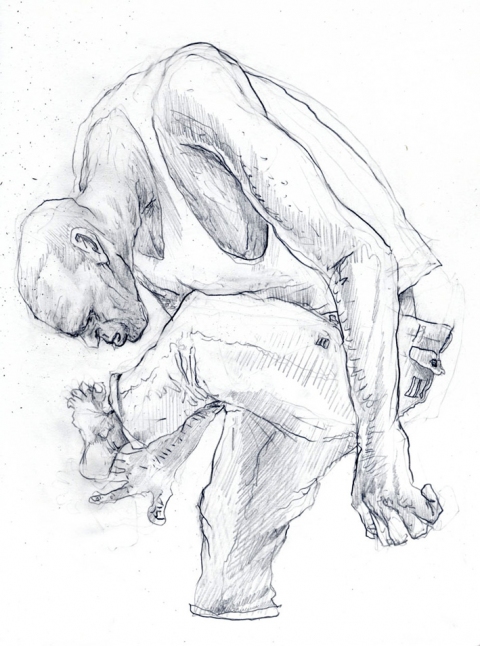Inside Out Drawing, photography and Print pencil