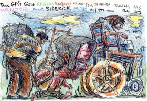 The Gas Gone Narratives of the Bruxist Collective crayons