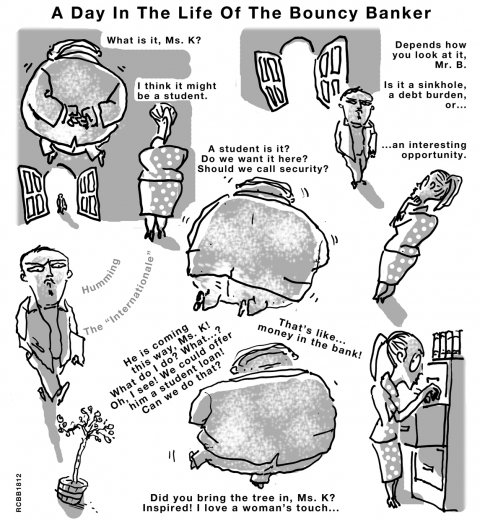 A Day In The Life Of The Bouncy Banker 18 The Bouncy Banker