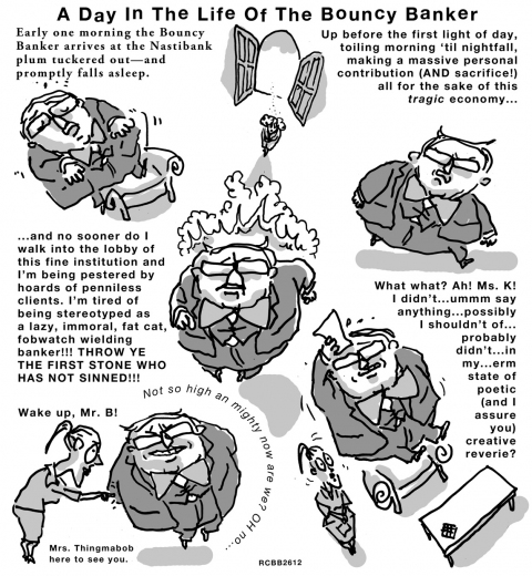 A Day In The Life Of The Bouncy Banker 26 The Bouncy Banker