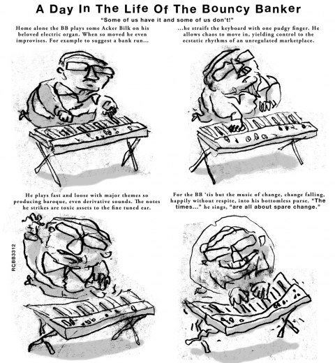 A Day In The Life Of The Bouncy Banker 33 The Bouncy Banker