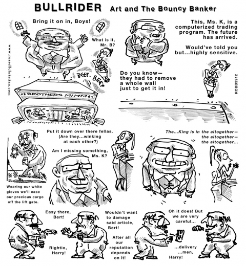 BULLRIDER (Art and the Bouncy Banker) 39 The Bouncy Banker