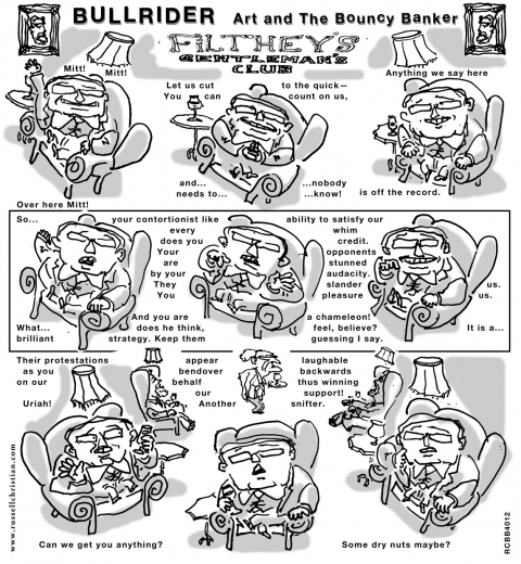 BULLRIDER (Art and the Bouncy Banker) 40 The Bouncy Banker