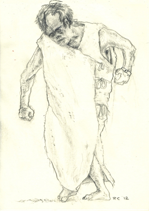 Escapee Drawing, photography and Print pencil