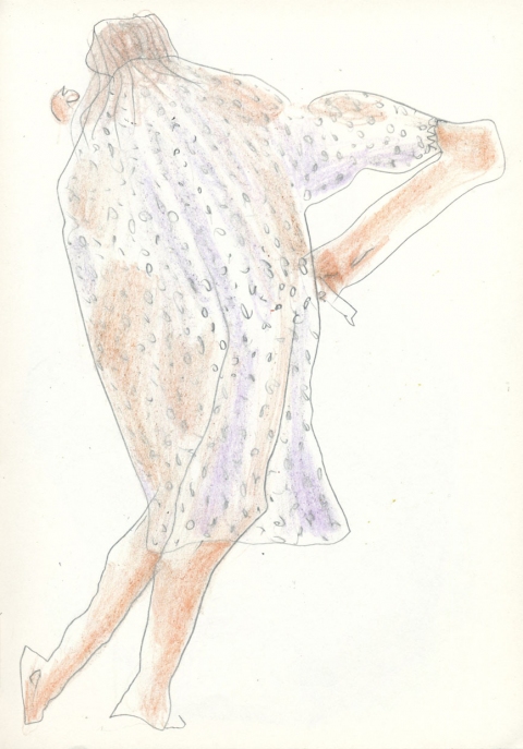 Violinist Drawing, photography and Print pencil/crayon