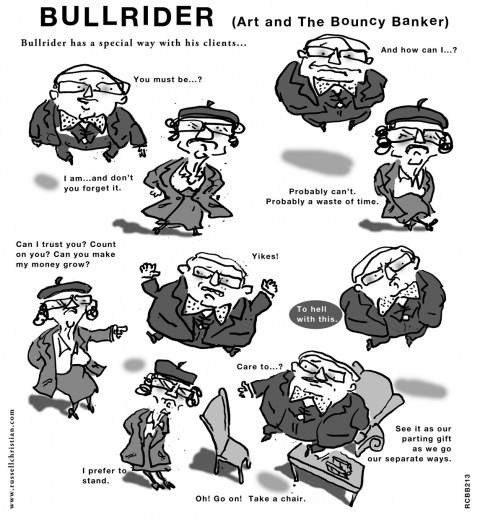 BULLRIDER (Art and the Bouncy Banker) 2.13 The Bouncy Banker