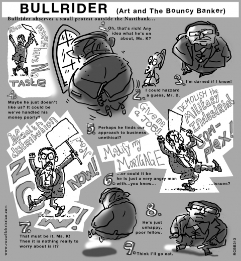 BULLRIDER (Art and the Bouncy Banker) 3.13 The Bouncy Banker