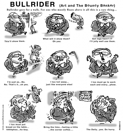 BULLRIDER (Art and the Bouncy Banker) 4.13 The Bouncy Banker