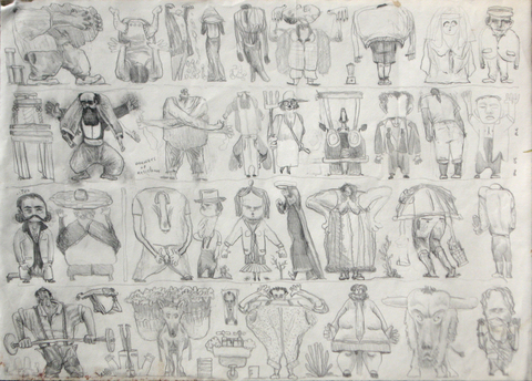 Pockets of Resistance Drawing, photography and Print pencil
