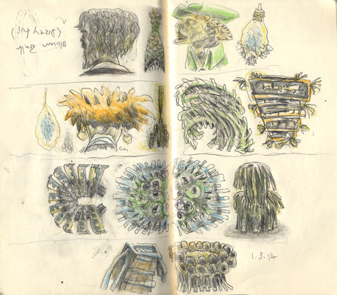 Blown Bulb Drawing, photography and Print Pencil and crayon